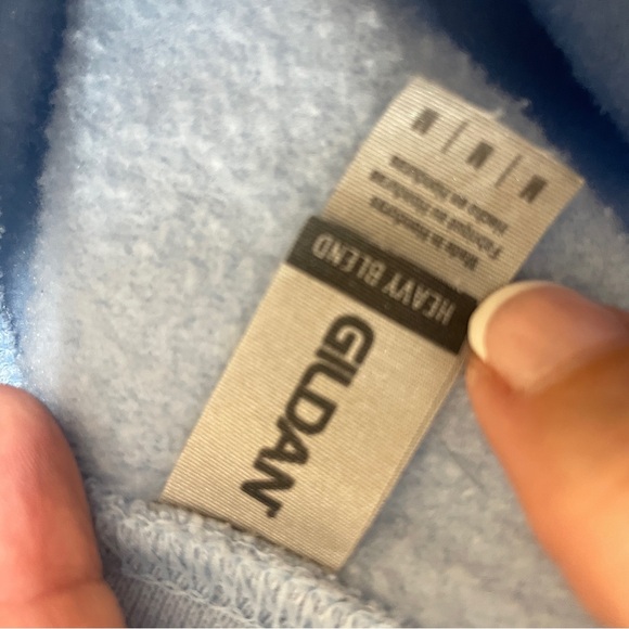 Peanuts Charlie Brown Sweatshirt When All Else Fails Dance Dog Light Blue M - Picture 5 of 5